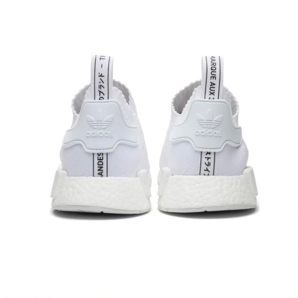 Adidas 2017 NMD_R1 Primeknit 'Japan Triple White' ultraboost sneakers - Picture 3 of 10